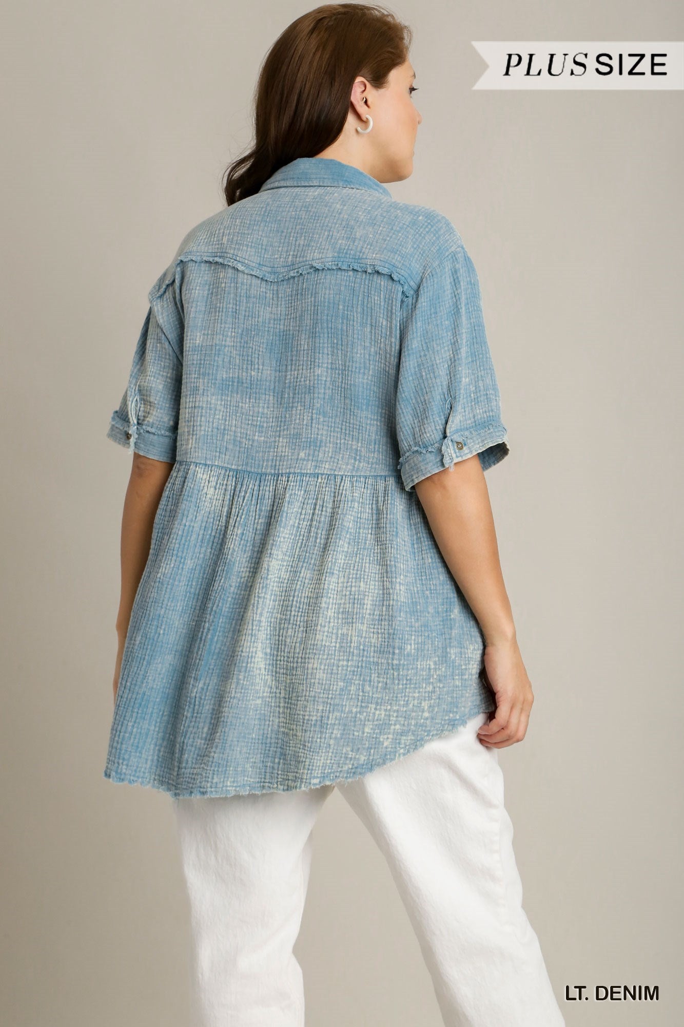 Oh My Denim Top