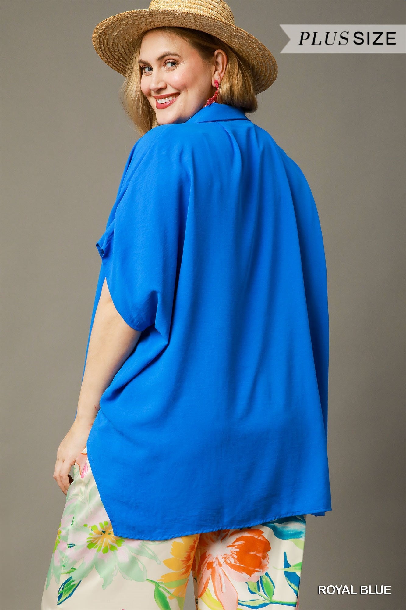 Royal Blue Top