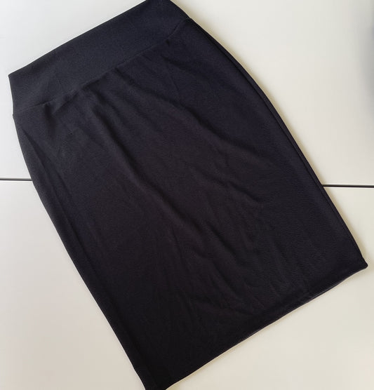 Classic Yoga Pencil Skirt - Black