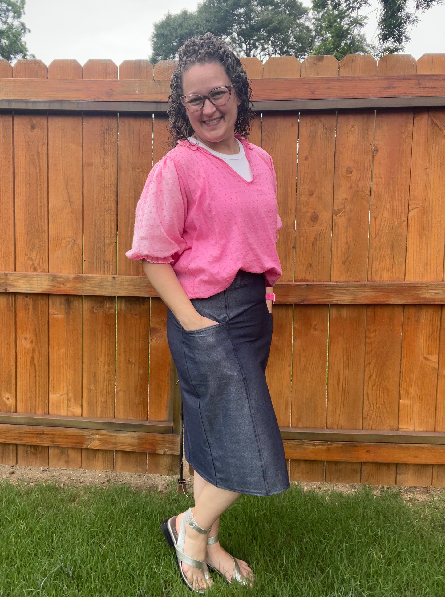The “Not Quite a Jean” Skirt