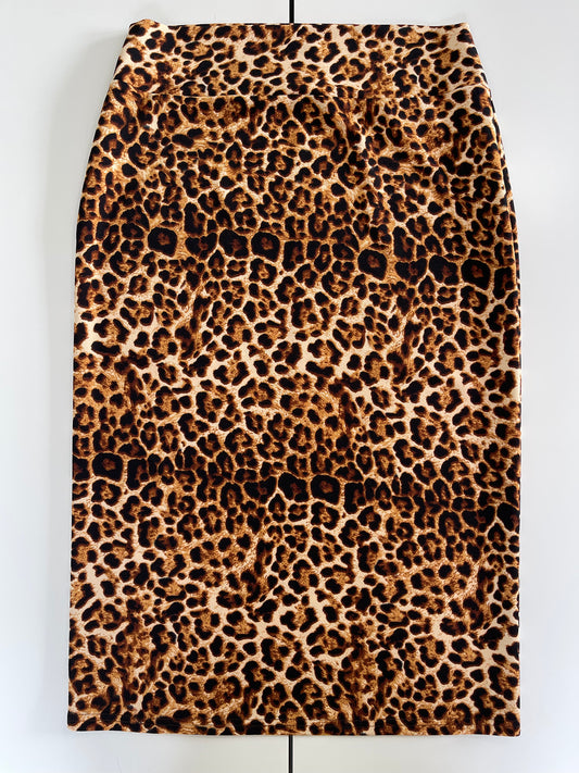 Cheetah Print Classic Pencil Skirt