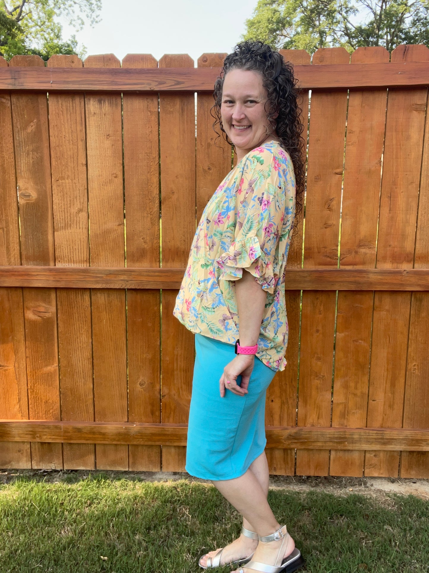 Honey Butterfly Top