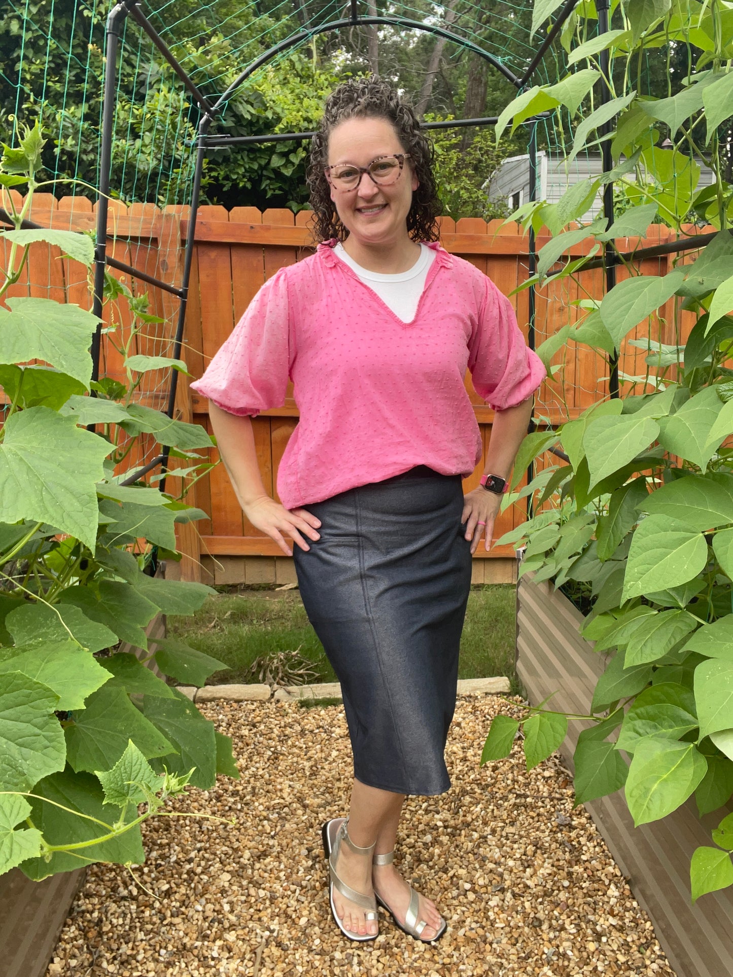 The “Not Quite a Jean” Skirt