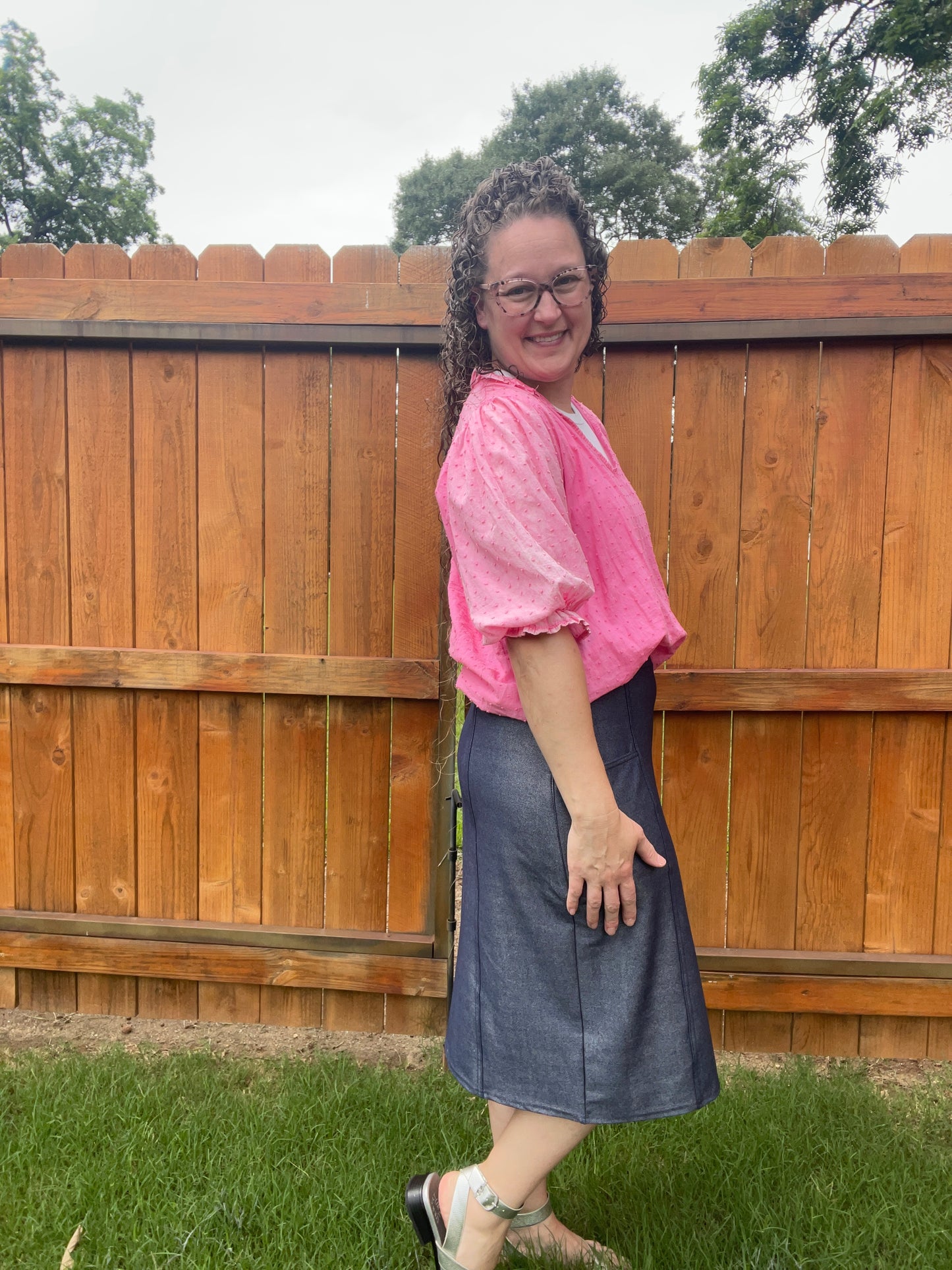 The “Not Quite a Jean” Skirt