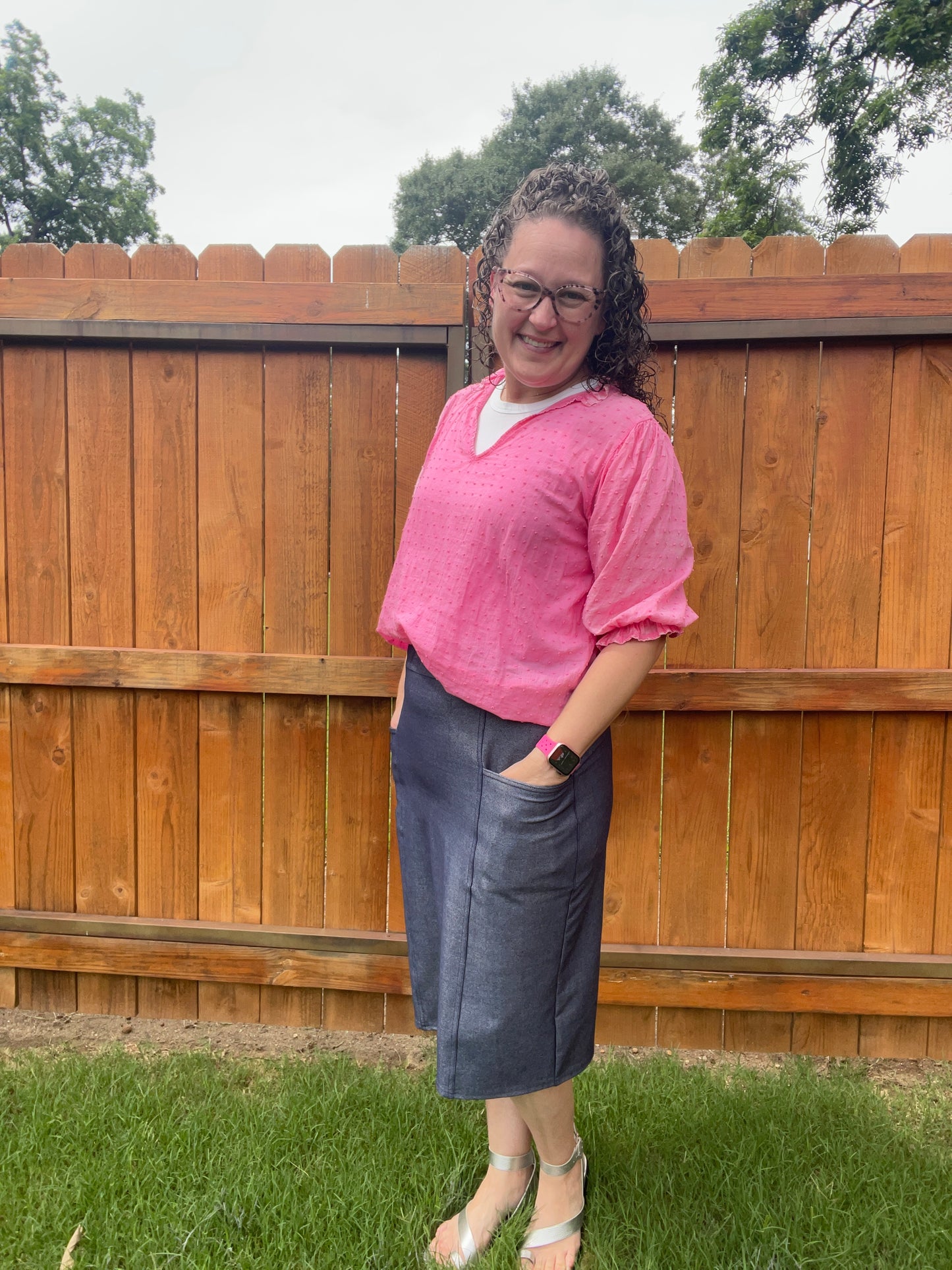 The “Not Quite a Jean” Skirt