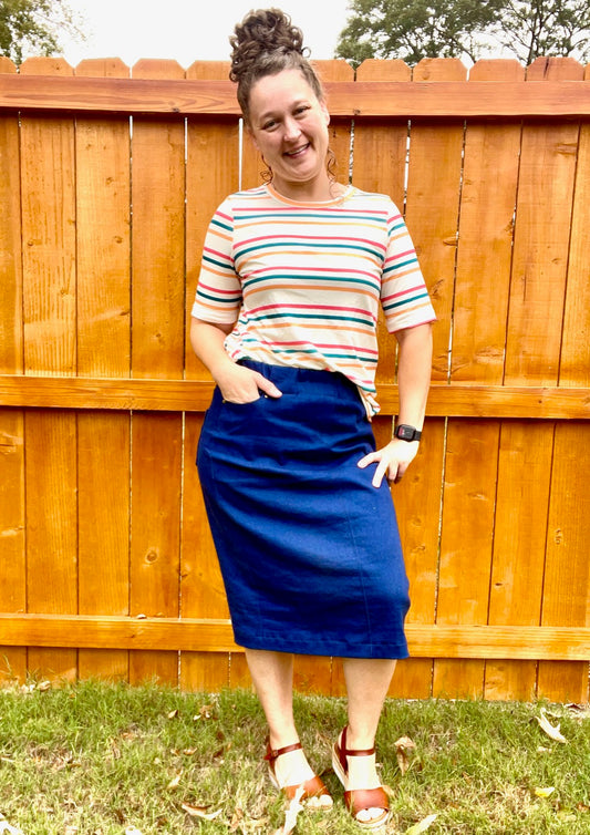 Mama's Jean Skirt