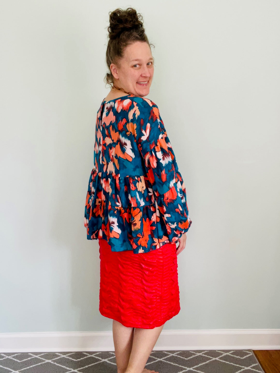 Monet Tiered Top