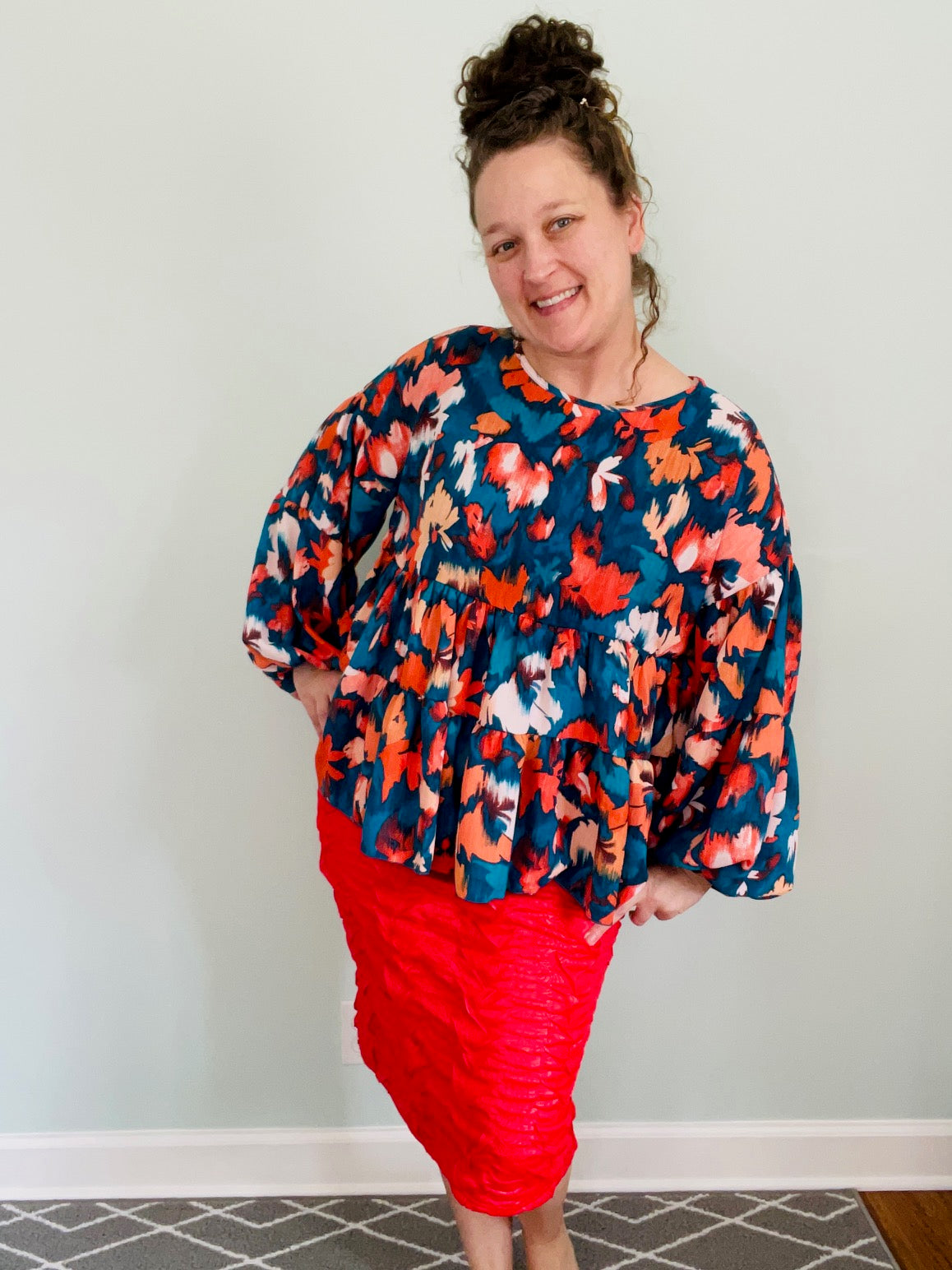 Monet Tiered Top