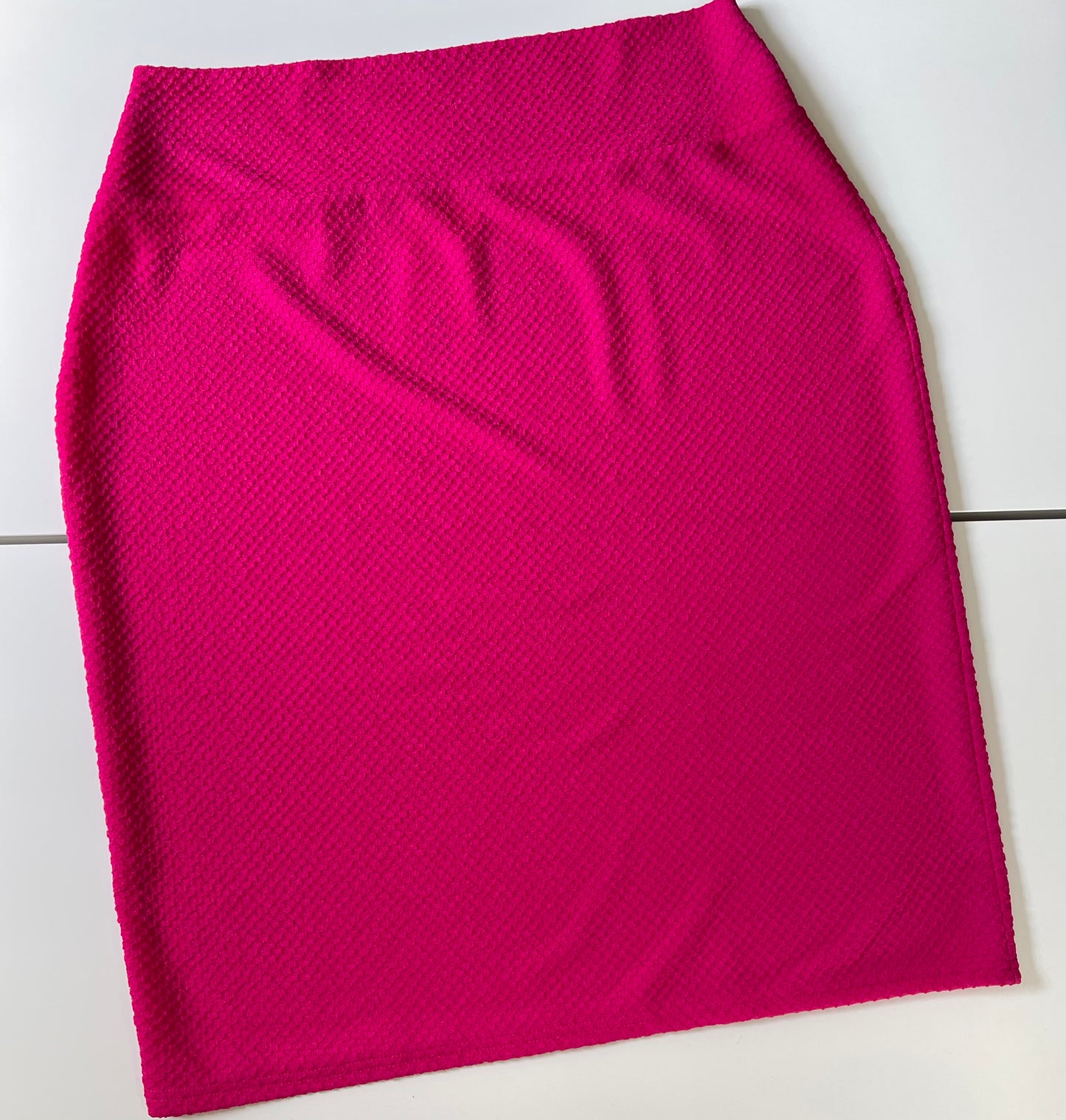 All About Raspberries Classic Pencil Skirt with Yoga Waistband