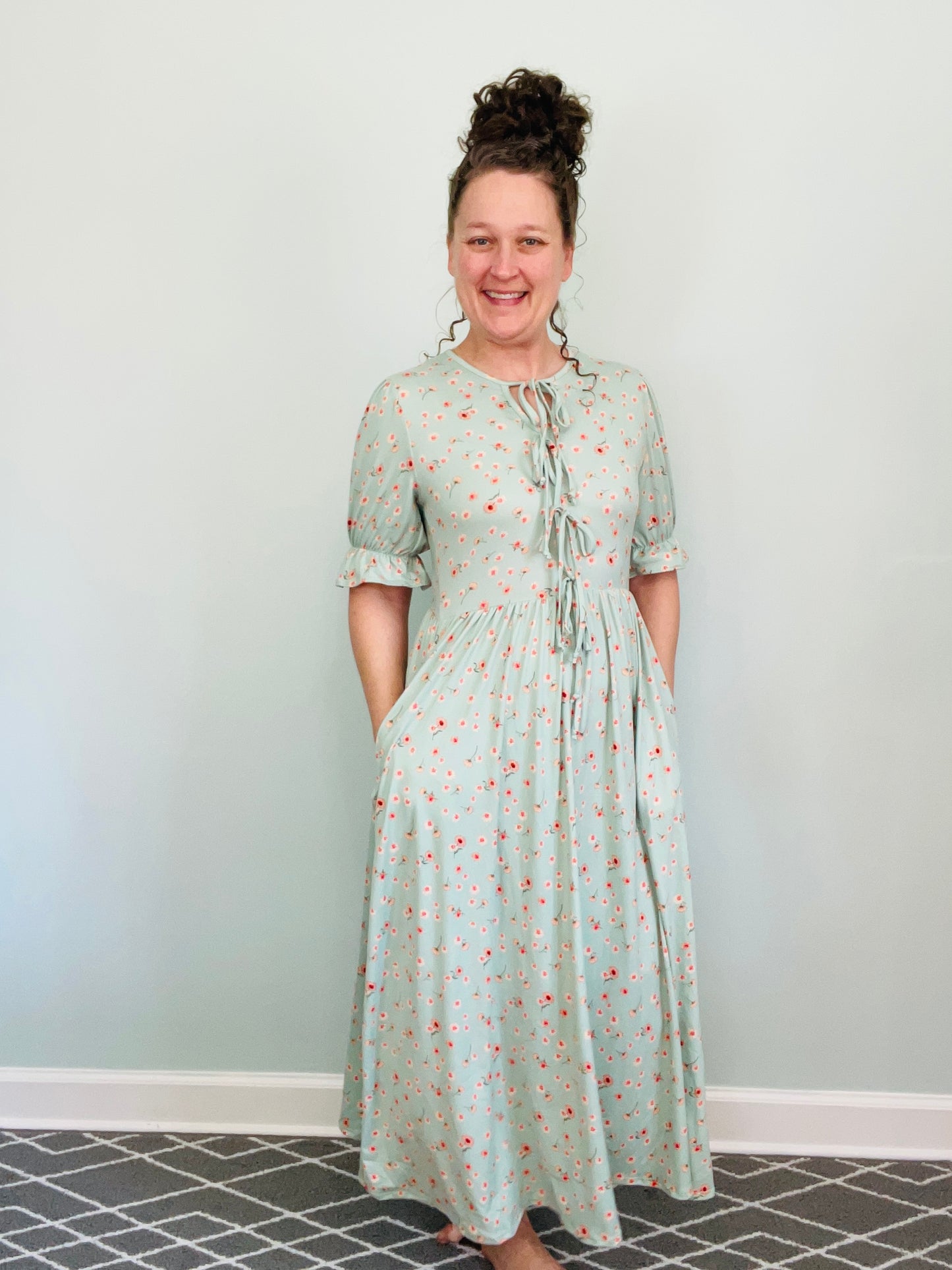 Peach Blossom Dress